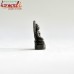 Meditating Buddha with Wisdom Chakra - Bronze Miniature