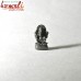 Ganesha Sitting on Lotus - Miniature Bronze Statue