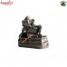 Sedate Ganesha - Bronze Miniature Figurine Stature, Ganesh Murti