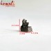 Sedate Ganesha - Bronze Miniature Figurine Stature, Ganesh Murti