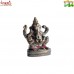 Book Writing Ganesha - Bronze Miniature Statue