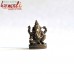 Book Writing Ganesha - Bronze Miniature Statue