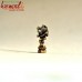 Ganesha Standing Pose - Bronze Miniature Murti Statue