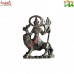 Sherawali Durga Murti - Miniature Bronze Statue Idol