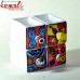 Ceramic Vibrant Miniature Drawer Set - 4 Drawers