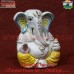 Adorn Ceramic Ganesha with a Yellow Dhoti Wedding Favors Gifts