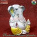 Adorn Ceramic Ganesha with a Yellow Dhoti Wedding Favors Gifts