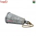 Galvanized Iron Metal Super Large Cone Shape Cow Bell for Home and Garden Decorations
