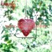 Valentine Special - Iron Sheet Cow Bell in Heart Shape - Cone Painting Pattern
