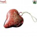 Valentine Special - Iron Sheet Cow Bell in Heart Shape - Cone Painting Pattern