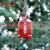 Conventional Design Red Cow Bell with Golden Painting - Customized Sizes