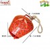 Jumbo Large Red Painted Swiss Style Cowbell with Painted Birds for Home Garden Decoration