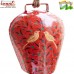 Jumbo Large Red Painted Swiss Style Cowbell with Painted Birds for Home Garden Decoration