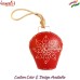 Red Garden Outdoor Christmas Decor Cowbells