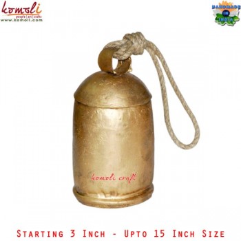 Large Size Conventional Design - Rustic Cow Bell - Customized Shape, Size, Designs Available