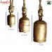 Indian Rustic Cow Bells Made of Iron & Jute Hemp Rope for Home Garden Decoration Harmony Bells