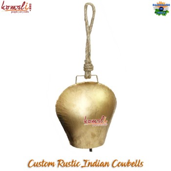 Custom Bulk Indian Rustic cowbells, Many Shapes Designs