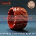 Vintage Design Custom Made Wide Carving Resin Bangle - Made From Image