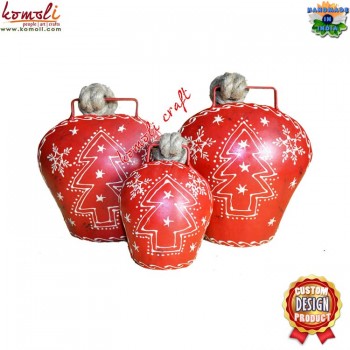 Grande Cloche de Vache Set - Custom Made Cow Bells - Set of Three