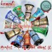 My Basket Full of Assorted Paper Mache Hand Painted Bells - Custom Made Hand Painted Paper Mache Bells