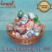 Assorted Hand Painted Paper Mache Easter Eggs - Beautiful Custom Made Designs