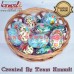 Assorted Hand Painted Paper Mache Easter Eggs - Beautiful Custom Made Designs