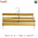 Handcrafted Wooden Cloth Hangers - Simple yet Elegant Design - Custom