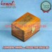 My Tiny Keepsake Box -  Custom Made Teak Wood Box With Velvet Lining and Laser Engraving on Top