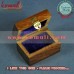 My Tiny Keepsake Box -  Custom Made Teak Wood Box With Velvet Lining and Laser Engraving on Top