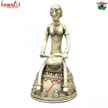 Nagada Tribal Bell - Dhokra Lost Wax Casting