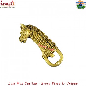 The Jocky - Horse Head on Uniquely Handcrafted Lost Wax Casting Bottle Opener