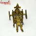 Cute Ganesha on pull-cart - Dhokra Art Lost Wax Casting