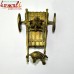 Cute Ganesha on pull-cart - Dhokra Art Lost Wax Casting