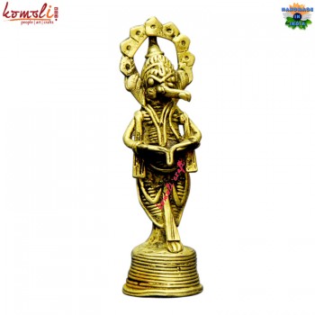 Ganesha with Mahabharat - Dhokra Statue