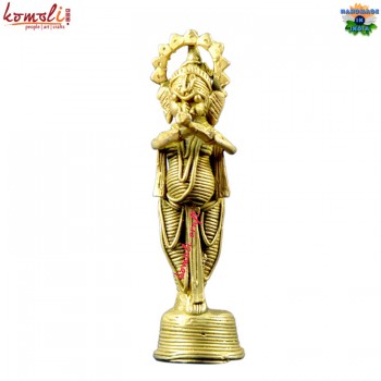 State of Art - Alluring Shahnai Ganesha - Dhokra Lost Vax Casting Art Bronze Statue