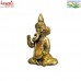 Miniature Dhokra Ganesha Statue - Earthy Finish