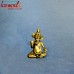 Miniature Dhokra Ganesha Statue - Earthy Finish