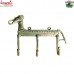 Elephant Key Hanger - Dhokra Coat Hanger Handmade Lost Wax Casting