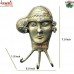 Tribal Lady Face Mask - Metal Coat Hanger