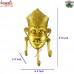 Tribal Man Face Mask - Coat Hanger - Customized Metal Sculpture