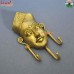 Tribal Man Face Mask - Coat Hanger - Customized Metal Sculpture