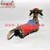 Nandi - "The Bull" - Colorful Dhokra Sculpture