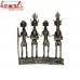 Tribal Dance - Dhokra Home Decorative Piece