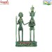 Joyous Tribal Dance - Dhokra Sculpture Lost Wax Casting Tribal Statues