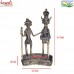 Joyous Tribal Dance - Dhokra Sculpture Lost Wax Casting Tribal Statues