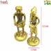 Tribal Musical Couple - Dhokra Statue