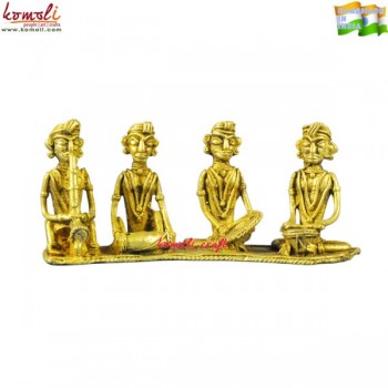 Tribal Musicians and Melody - Golden Finish Lost Was Casting Artwork