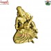 Tribal Man Playing Indian Classical Musical Instrument - Lost Wax Casting Artwork