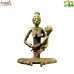 Mom and Me - Tribal Lady with Child - Handmade Metal Lost Wax Casting Sculpture