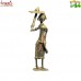 Going to Ibiza - Dhokra Artifact Small Lost Wax Casting Statute